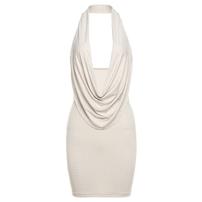 Sexy Backless Halter Sheath Dress woman women date couple party night clubbing
