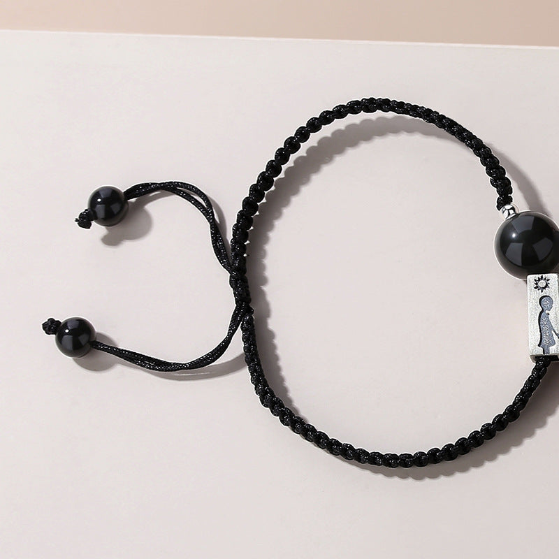 Fashion Sun Moon Couple Rope Bracelet birthday valentine gift