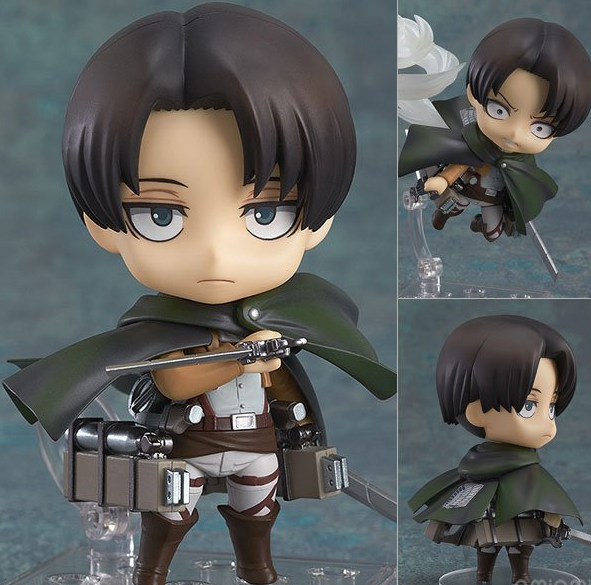 Attack on Titan Levi Nendoroid Anime Figurine Display Piece