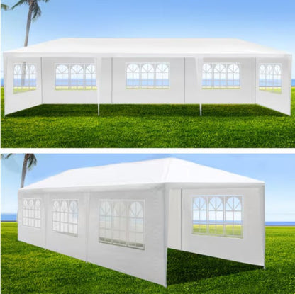10x30 ft Spacious, Weatherproof Party Tent wedding storage shelter