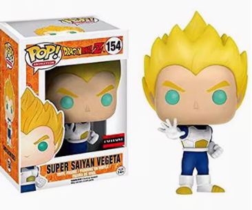 Funko Pop Dragon Ball - Super Saiyan Vegeta #154 (One Piece)
