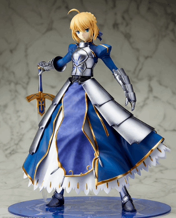 Fate Saber Anime Figure Display Piece