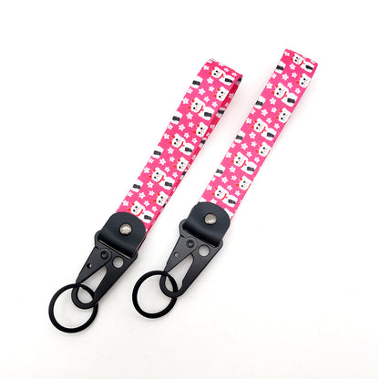 JDM Culture Keychain Wrist Strap with Digital Print 19.5cm x 2.5cm