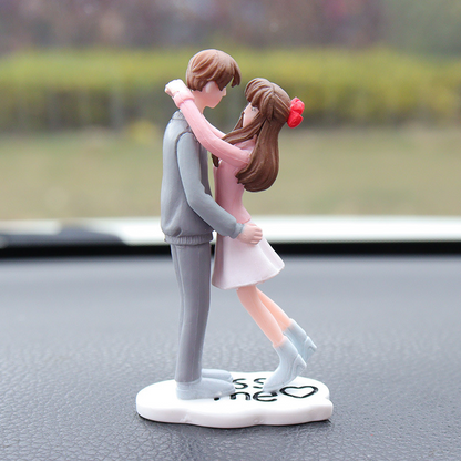 Car Decoration Dashboard Cute Couple valentine birthday gift