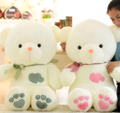 Plush Love Bears Couple Teddy Bear Stuffed Toy birthday gift max 200cm