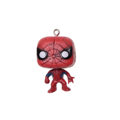 Creative Marvel Q-Version Hero Figurines DIY Decor