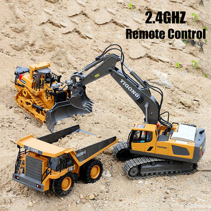1/20 1/24 Alloy Remote Control Excavator Vehicle