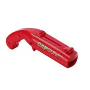 Cap Gun Bottle Opener with Corkscrew for Parties