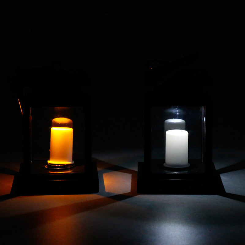 Upgraded Outdoor Solar LED Candle Light with Flicker