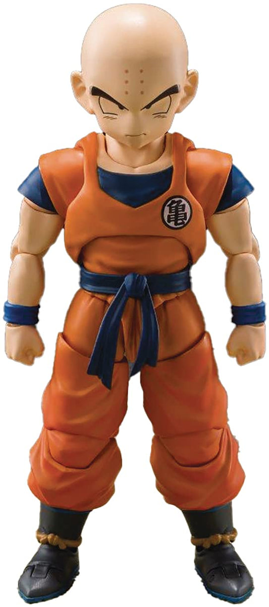 TAMASHII NATIONS - Dragon Ball Z - Krillin Earths Strongest Man Bandai Spirits S.H.Figuarts Action Figure
