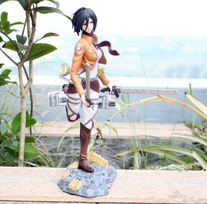 Attack on Titan Captain Mitaka Anime Figurine Display Piece