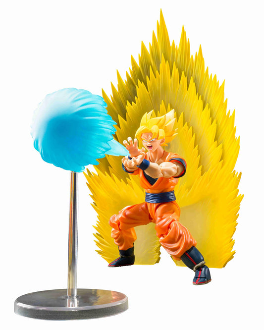 Tamashii Nations - Dragon Ball Z - Super Saiyan Son Gokus Effect Parts Set - Teleport Kamehameha - Bandai Spirits S.H.Figuarts Action Figure