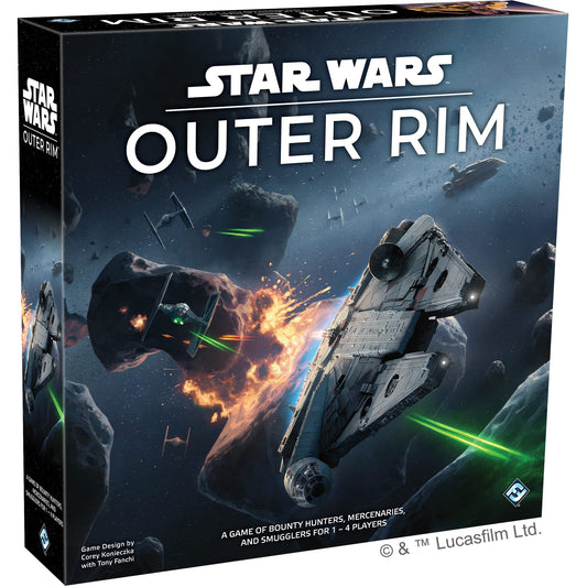 Star Wars Outer Rim Board Game | Strategy Game | Adventure Game for Adults and Teens | Ages 14 and up | 1-4 Players | Average Playtime 3-4 Hours | Made by Fantasy Flight Games