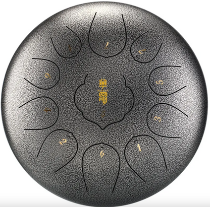 Steel Tongue Drum Percussion Instrument 11 13 15 tones multi colors sizes