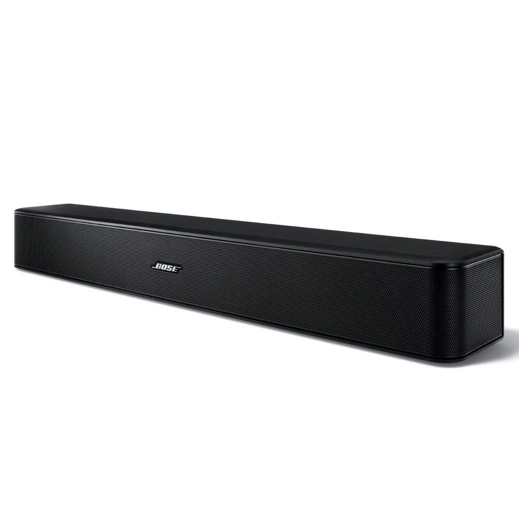 BOSE Solo 5 TV Soundbar Sound System Sleek Slim Design Bluetooth Connectivity Black (Renewed)