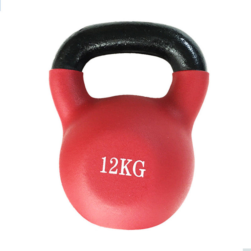 Home Use Coated Cast Iron Kettlebell Weights fitness