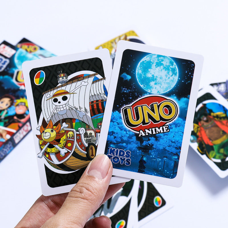 Cross-Border Anime UNO Cards - Pokemon One Piece, Dragon Ball, Harry Potter