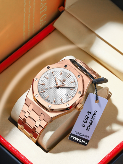 Watch for Men Men's Quartz Luminous Waterproof Watch