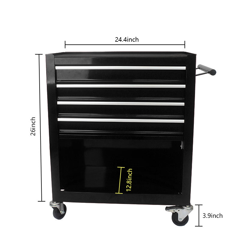 Steel Wheelie Tool Cart 4 drawers Garage hardware