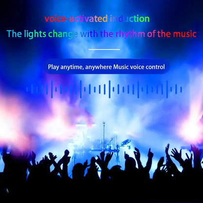 Mini USB LED Car Atmosphere Light for Interior Use