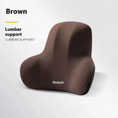 Car Memory Foam Headrest & Waist Cushion