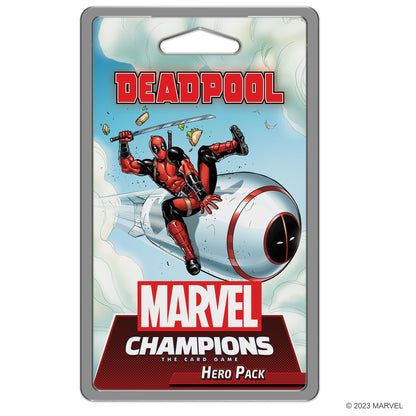 Marvel Champions The Card Game Deadpool EXPANDED HERO PACK - Superhero Strategy Game Cooperative Game for Kids and Adults Ages 14+ 1-4 Players 45-90 Minute Playtime Made by Fantasy Flight Games