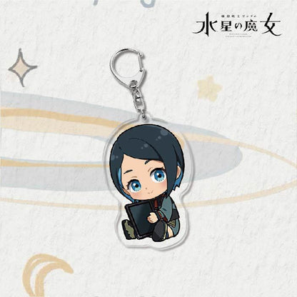 Acrylic Keychain - Mobile Suit Gundam Witch from Mercury