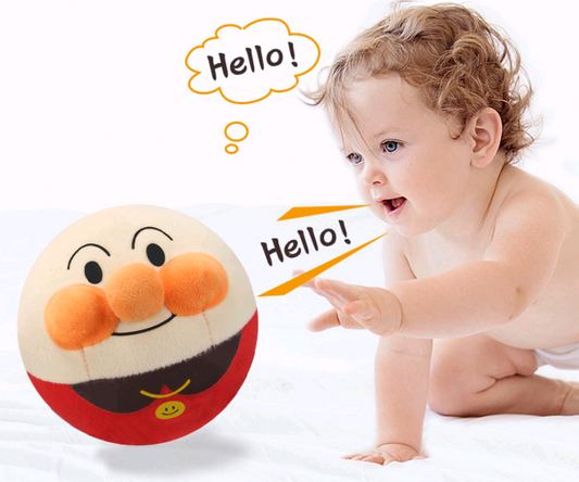 Superman Jumping Ball Plush Jumping Pig Toy
