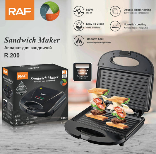 RAF Multi-Functional Breakfast Maker and Grill Machine griller