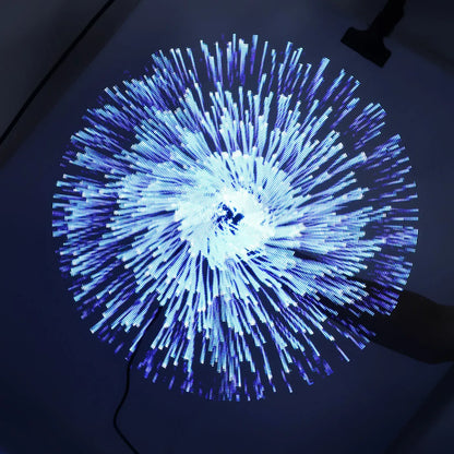 3D Hologram Fan 224 LED Light Beads 42cm