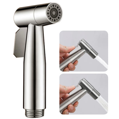 Brushed Nickel Handheld Bidet Sprayer for Toilet Baby Cloth Diaper Sprayer Bidet for Toilet Stainless Steel Bathroom Hand Held Shattaf Shower Wall&Toilet Mount (1 Pieces Bidet Sprayer Head Only)