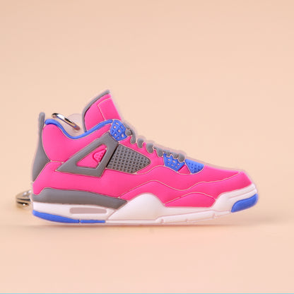 AJ4 Jordan Sneakers Keyring for Fans