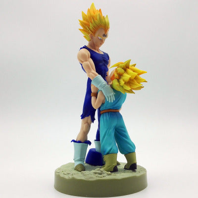 Dragon Ball Z Father-Son Trunks & Vegeta Figurine Set