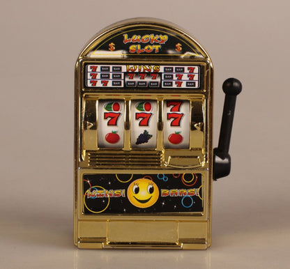 Mini Palm fruit lottery machine Keychain Game Console