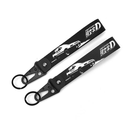 JDM Culture Keychain Wrist Strap with Digital Print 19.5cm x 2.5cm