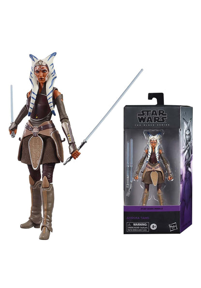 STAR WARS The Black Series Ahsoka Tano Toy 6-Inch-Scale Rebels Collectible Action Figure Toys for Kids Ages 4 and Up