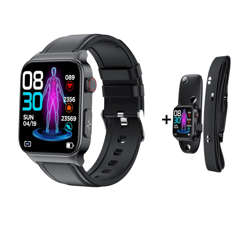 IPS screen Smart Watch touch screen Waterproof wireless charging heart rate blood pressure step count