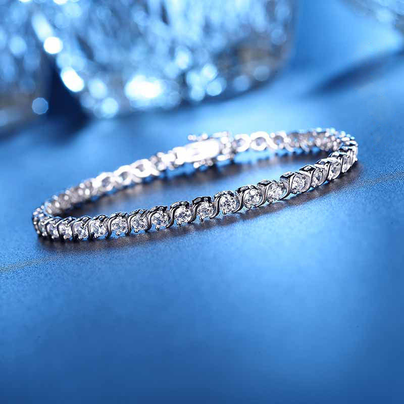 Silver Couple Bracelets Jewelry birthday valentine romance gift