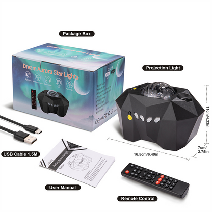 Northern Lights Smart Projector 13MODES BLUETOOTH SPEAKERS WITH RC