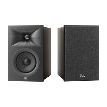 JBL Stage 2 L240B 2 Way 4.5 Inch Bookshelf Loudspeaker Pair (Espresso)