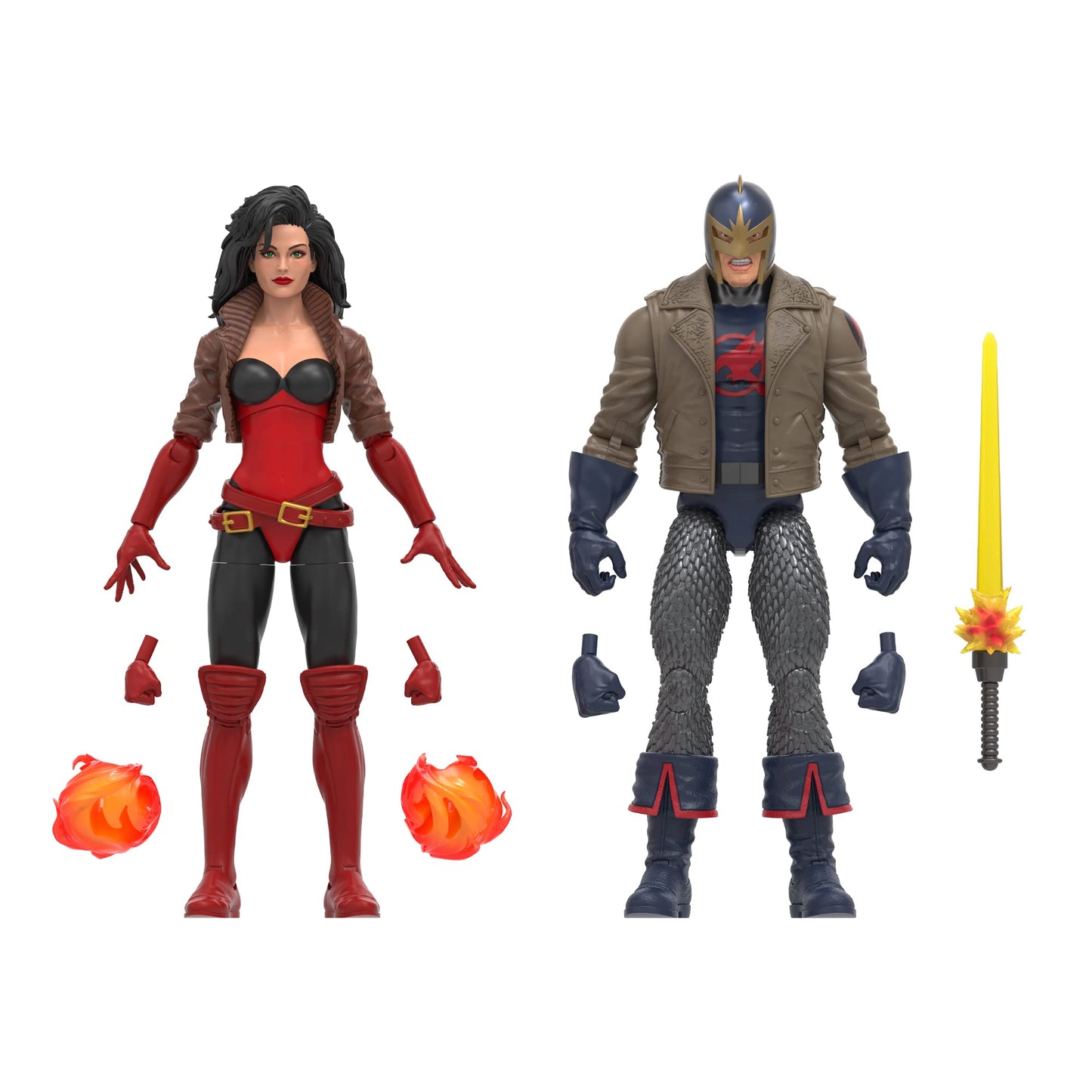 Marvel Legends Series Black Knight Sersi Avengers 60th Anniversary Collectible 6-Inch Action Figures (Amazon Exclusive) Small