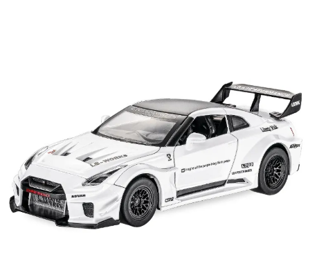 Nissan r35 skyline gtr model car