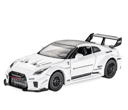 Nissan r35 skyline gtr model car