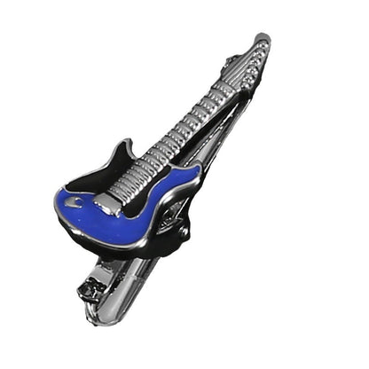 Trendy Men's Alloy Tie Clip - Cute Guitar Design