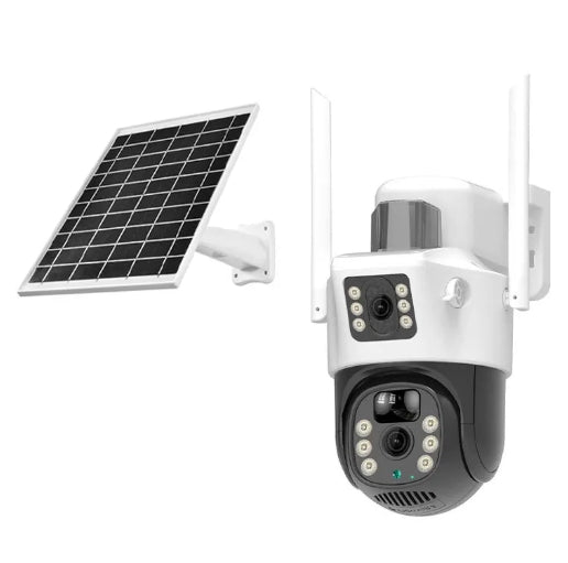 Solar powered Surveillance HD Camera App control Motion Detection Alerts
