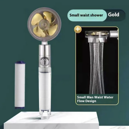 High pressure Turbo Handheld Shower head with filter