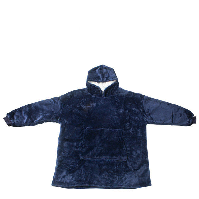 Lazy Pullover TV Blanket, Outdoor Cold Weather Robe