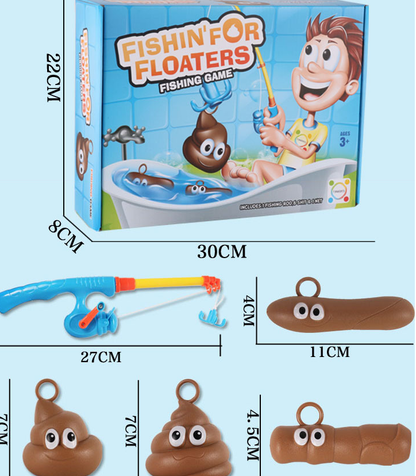 Rescue Poop Fishing Game family party game gift