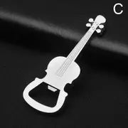 Portable Metal Guitar Bottle Opener Keychain