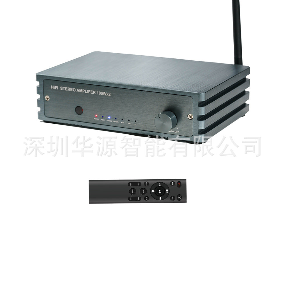 Home HiFi Audio Amplifier Bookshelf Speaker Set 2.0